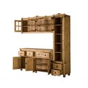 Ver imagem 2 de Conjunto de Cozinha 04 Portas Madeira Maciça Barroco