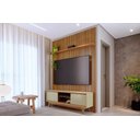 Ver imagem 1 de Painel Milo para Tv de até 65 Polegadas - Cumaru Opala - Madetec