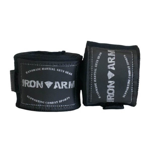 Bandagem Elástica 3mx50mm Preta Iron Arm