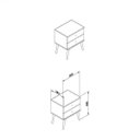 Ver imagem 2 de Mesa de Cabeceira 2 Gavetas Retrô RT 3032 Movelbento