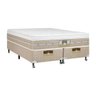 Cama Box Queen Castor Silver Star Air One Face Pocket 158x198x59 + Box Castor - 3