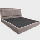Ver imagem 6 de Cama Japonesa com Cabeceira Seo Yun Casal Veludo Nobre Avelã - Sallar Home