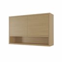 Ver imagem 1 de Armário Aéreo 2 Portas Condessa 120cm em Mdf Nesher