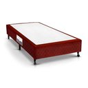 Ver imagem 1 de Cama Box Base Universal Solteiro Poli Tecido Wine (88x188x23) - Castor
