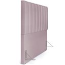 Ver imagem 2 de Cabeceira Cama Box Casal 140 Cm Dália W01 Suede Rosê