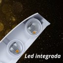 Ver imagem 6 de Arandela Led 10w Efeito 10 Fachos Branco Quente 3000-3500k Acabamento Branco Biv Marca Hitec