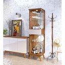 Ver imagem 1 de Cristaleira Ambiente Nuance Freijó Touch Off White - Imcal