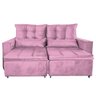 Sofa Retratil e Reclinavel Julia Rosa - 2