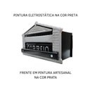 Ver imagem 5 de Caixa de Correio Cartas para Grade Detrás Preta 15x23x11cm