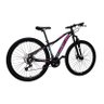 Bicicleta Aro 29 Mtb Ecos Safira 27v, Cambios Shimano Altus, Freios Hidraulicos e Rodas Cubo K7 Com  - 4