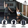 Par de Joelheira IronBrace Alasca - Neoprene 7 mm com costura ultra reforçada:M/Preto/Unissex - 7