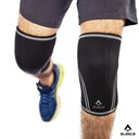 Ver imagem 4 de Par de Joelheira IronBrace Alasca - Neoprene 7 mm com costura ultra reforçada:M/Preto/Unissex