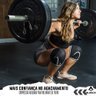 Par de Joelheira IronBrace Alasca - Neoprene 7 mm com costura ultra reforçada:M/Preto/Unissex - 5