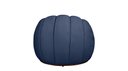 Ver imagem 6 de Kit Poltrona c/ Puff + Almofada Concha Veludo Azul Marinho