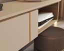 Ver mais imagens de o Rack Suspenso Decor 1.16 Giga para TV até 50 Polegadas em Couro