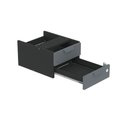 Ver imagem 7 de Gaveteiro Aéreo GA02G P15 Moderno 2 Gavetas MDP com Trava Preto Pandin Móveis 29,5cm