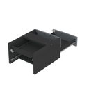 Ver imagem 4 de Gaveteiro Aéreo GA02G P15 Moderno 2 Gavetas MDP com Trava Preto Pandin Móveis 29,5cm
