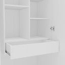 Ver mais imagens de Conjunto 1 Armário 2 Portas Multiuso e 1 Armário Aéreo Basculante Pérola Yescasa