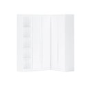 Ver imagem 2 de Guarda Roupa Modulado Roupeiro de Canto L 4 Portas 4 Gavetas 4 Prateleiras Versatille Yescasa