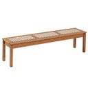 Ver imagem 6 de Banco de Madeira para Varanda Gourmet 180cm Trammare C07 Corda Areia - Lyam Decor
