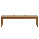 Ver imagem 3 de Banco de Madeira para Varanda Gourmet 180cm Trammare C07 Corda Areia - Lyam Decor