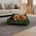 Ver mais imagens de Cama Pet Onix Médio Quadrada Impermeável: Dino Verde