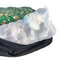 Ver imagem 4 de Cama Pet Onix Médio Quadrada Impermeável: Dino Verde