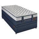 Ver imagem 1 de Cama Box Bau Solteiro New York Fashion King Koil 88x188cm