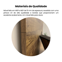 Ver mais imagens de Painel para TV até 42 Polegadas 120CMX89,5cm Suporte Universal Flash Marrom