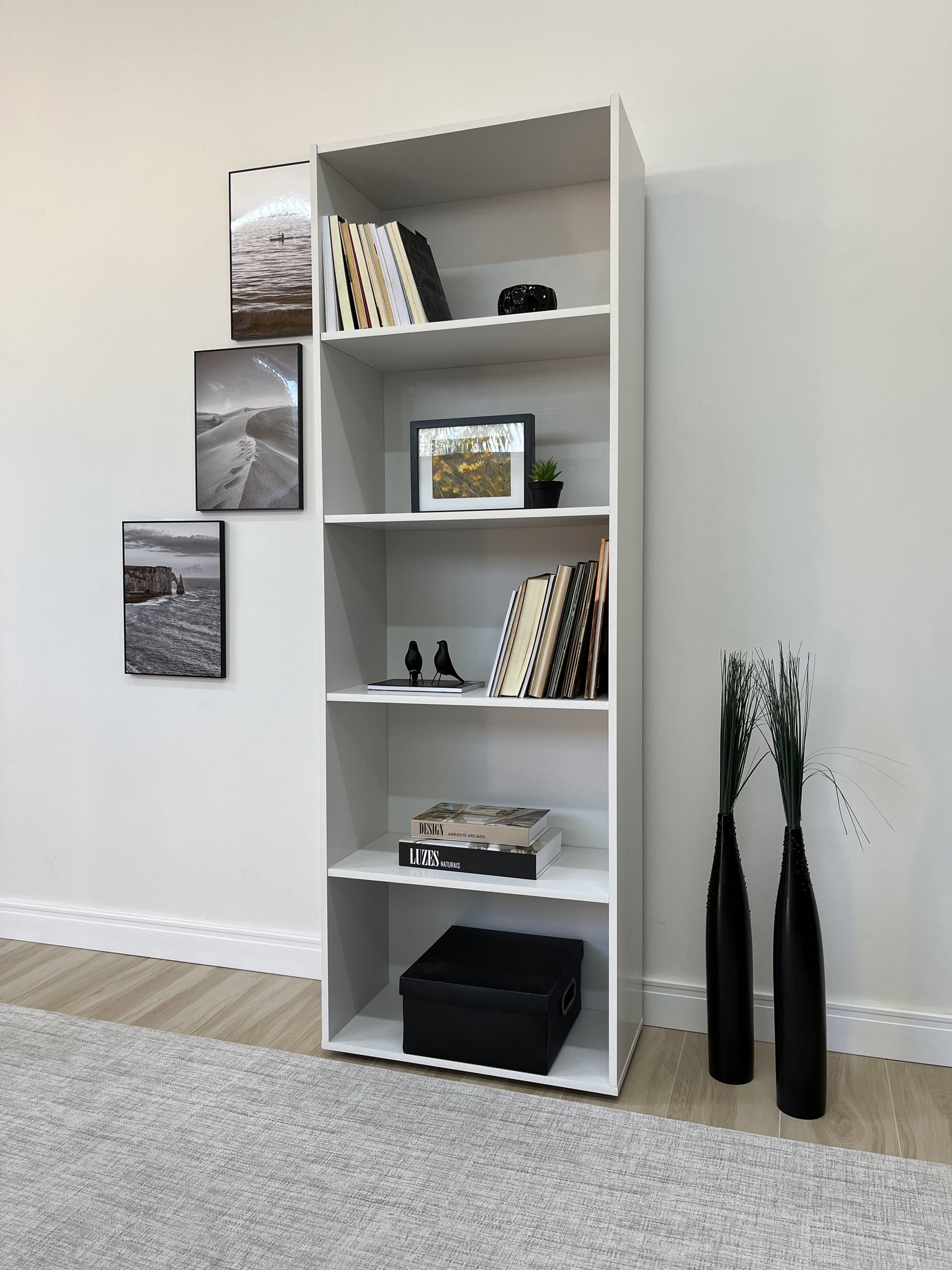 Estante para Livros 5 Prateleiras 180cmx60cm Multy - 17