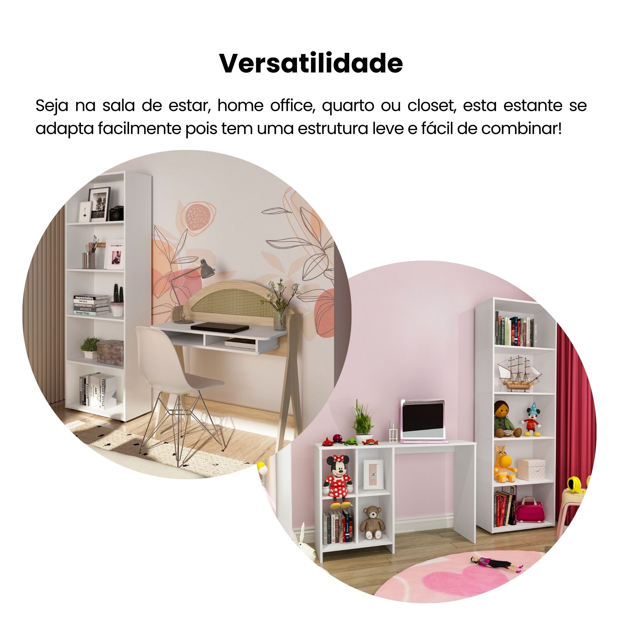 Estante para Livros 5 Prateleiras 180cmx60cm Multy - 11