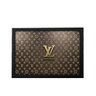 Quadro Decorativo Metal Louis Vuitton Mono Marrom 40x30x1cm - 1
