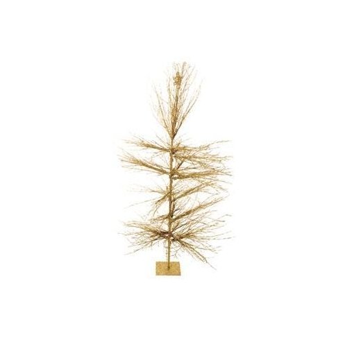 Arvore Natal Galhos Secos com Glitter Dourado 150cm 1 Peça | MadeiraMadeira