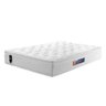 Cama Box Super King King House  Espuma D33 San Diego One Face 193x203 Branco - 5