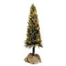 Mini Arvore Natal Pinheiro Verde Nevado com Led 75cm 1 Peça - 1