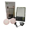 Kit Gerador Energia Solar Luminária 54 Leds 28w 2 Lâmpadas - 3