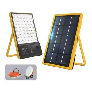 Kit Gerador Energia Solar Luminária 54 Leds 28w 2 Lâmpadas