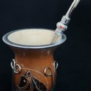 Ver imagem 5 de Kit De Cuia E Bomba Para Chimarrão Terere Mate Com Tripé