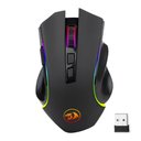 Ver imagem 1 de Mouse Gamer sem Fio Redragon Griffin - 8000dpi - 6 Botões - Ergonômico - Rgb - Preto - M602-ks V2