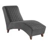 Divã Longue Chaise Pés Madeira Freud Zari - 1
