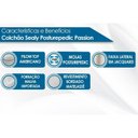 Ver imagem 5 de Cama Box King: Colchão Molas Sealy Posturepedic Doux Confort + Base CRC Suede Marrom(193x203)