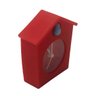 Relógio Cuco Decorativo Personalizado Emborrachado Vermelho - 2