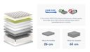 Ver imagem 2 de Colchão Solteirão Flex do Brasil Solteiro King Flex D26 96x203cm com Sistema de Molas Lfk