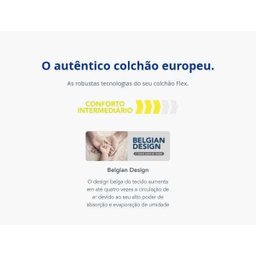 Colchão Queen Flex do Brasil Flex D26 26x158x198cm com Sistema de Molas Lfk - 3