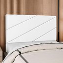 Ver imagem 2 de Cabeceira Queen 160 Cm com Frame Cristal Corino Branco Artte