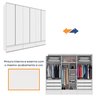 Guarda Roupa Casal 6 Portas 9 Gavetas 270cm Stillus   - 10