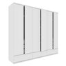 Guarda Roupa Casal 6 Portas 9 Gavetas 270cm Stillus   - 16