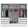 Guarda Roupa Casal 6 Portas 9 Gavetas 270cm Stillus   - 20
