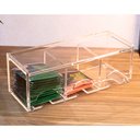 Ver imagem 2 de Caixa Porta Saches Chá com 3 Nichos Acrílico 5mm com Tampa Centauri Acrílicos CX-3CH