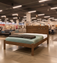 Ver imagem 1 de Cama Casal F89 Paola 1,38 Malbec Estrutura em Mdp Design Moderno e Funcional